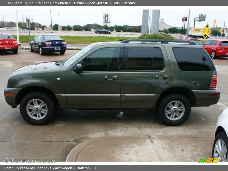 Estate Green Metallic / Dark Graphite 2003 Mercury Mountaineer Convenience