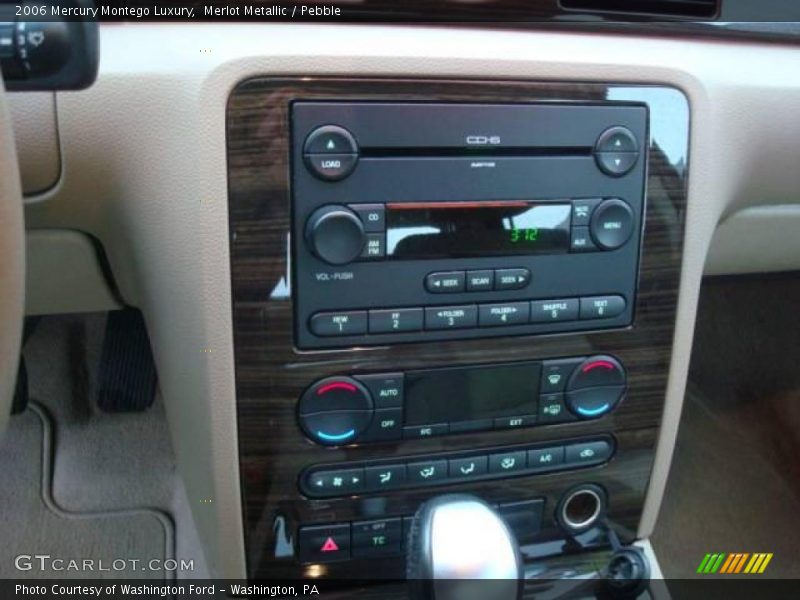 Merlot Metallic / Pebble 2006 Mercury Montego Luxury