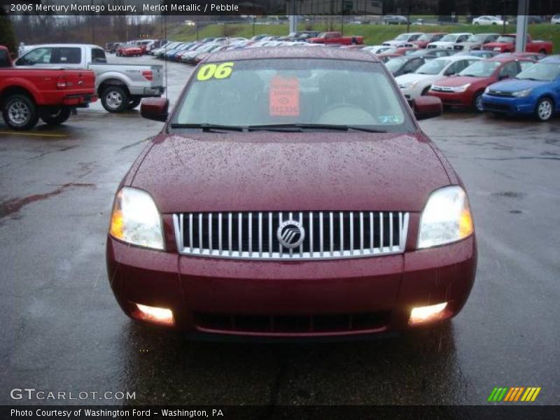Merlot Metallic / Pebble 2006 Mercury Montego Luxury
