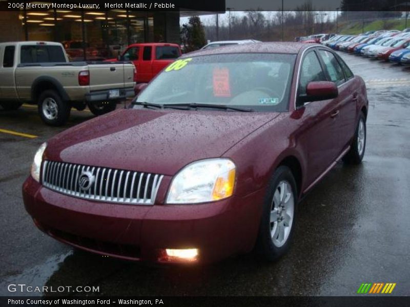 Merlot Metallic / Pebble 2006 Mercury Montego Luxury