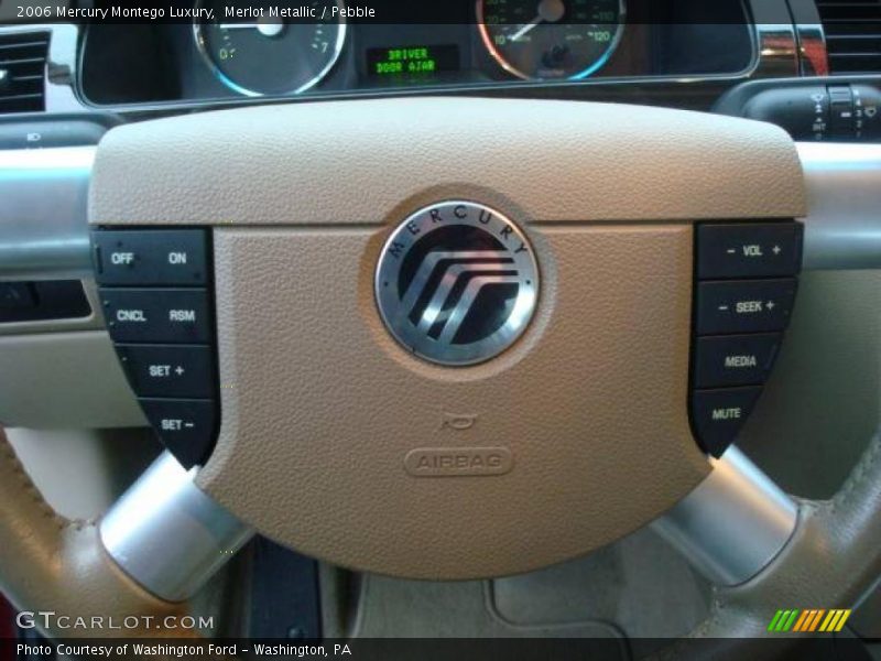 Merlot Metallic / Pebble 2006 Mercury Montego Luxury