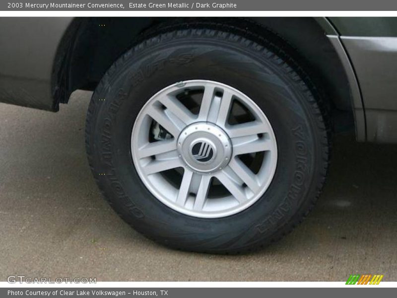 Estate Green Metallic / Dark Graphite 2003 Mercury Mountaineer Convenience