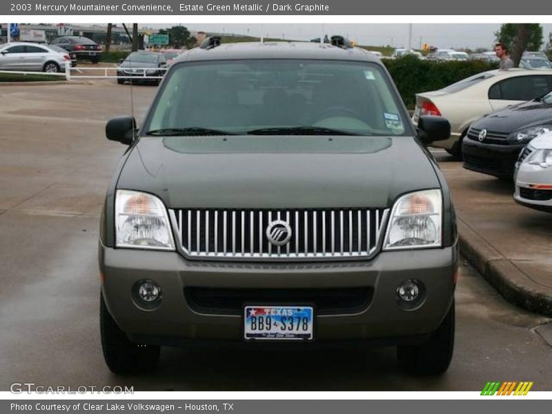 Estate Green Metallic / Dark Graphite 2003 Mercury Mountaineer Convenience