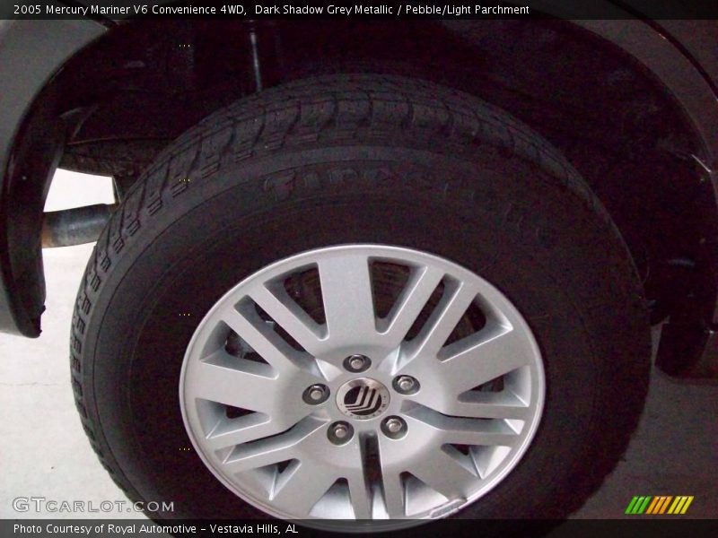 Dark Shadow Grey Metallic / Pebble/Light Parchment 2005 Mercury Mariner V6 Convenience 4WD