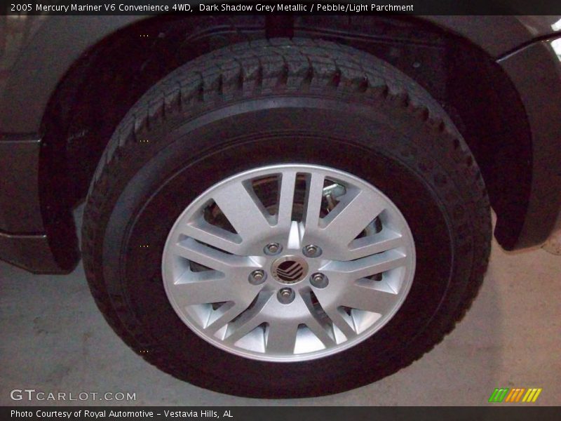 Dark Shadow Grey Metallic / Pebble/Light Parchment 2005 Mercury Mariner V6 Convenience 4WD