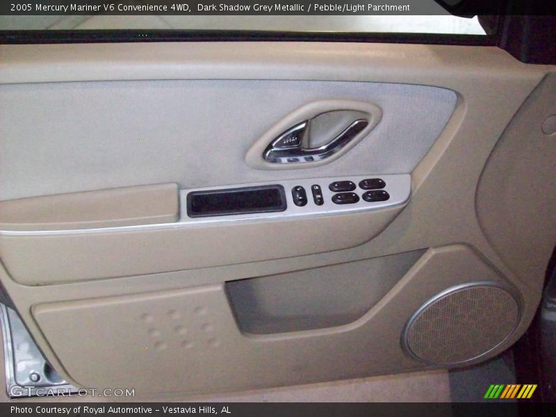 Dark Shadow Grey Metallic / Pebble/Light Parchment 2005 Mercury Mariner V6 Convenience 4WD