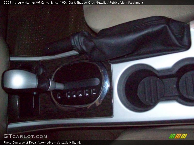 Dark Shadow Grey Metallic / Pebble/Light Parchment 2005 Mercury Mariner V6 Convenience 4WD