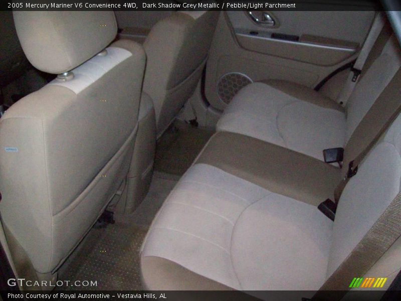 Dark Shadow Grey Metallic / Pebble/Light Parchment 2005 Mercury Mariner V6 Convenience 4WD