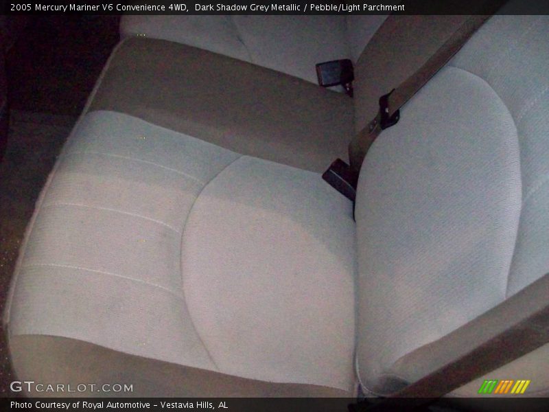 Dark Shadow Grey Metallic / Pebble/Light Parchment 2005 Mercury Mariner V6 Convenience 4WD
