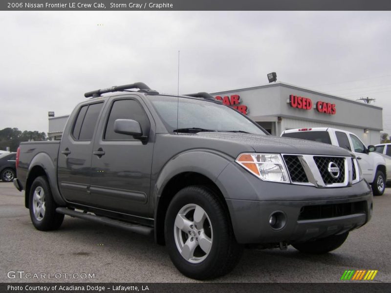 Storm Gray / Graphite 2006 Nissan Frontier LE Crew Cab