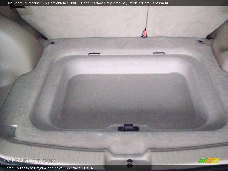 Dark Shadow Grey Metallic / Pebble/Light Parchment 2005 Mercury Mariner V6 Convenience 4WD