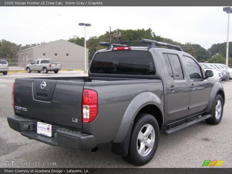 Storm Gray / Graphite 2006 Nissan Frontier LE Crew Cab