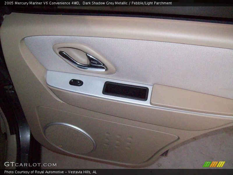 Dark Shadow Grey Metallic / Pebble/Light Parchment 2005 Mercury Mariner V6 Convenience 4WD