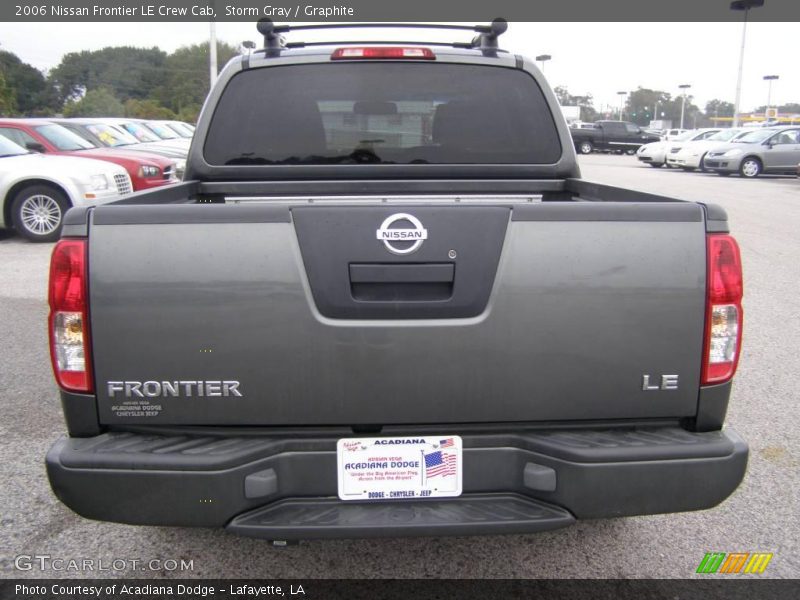 Storm Gray / Graphite 2006 Nissan Frontier LE Crew Cab