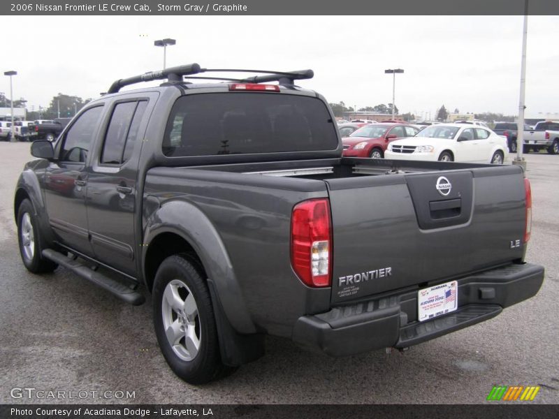 Storm Gray / Graphite 2006 Nissan Frontier LE Crew Cab