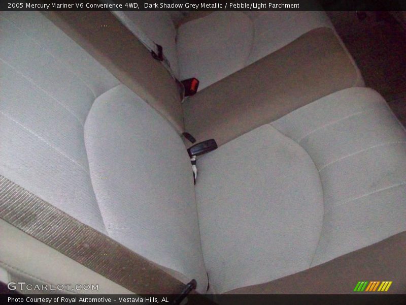 Dark Shadow Grey Metallic / Pebble/Light Parchment 2005 Mercury Mariner V6 Convenience 4WD