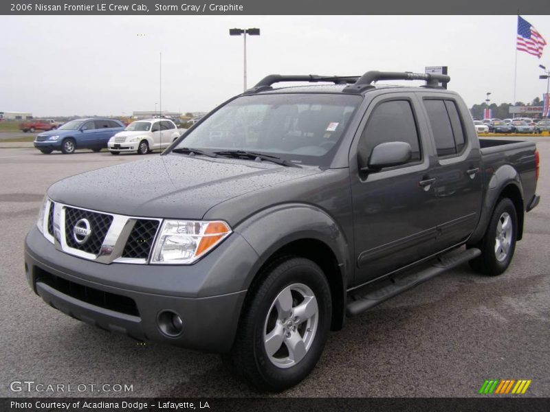 Storm Gray / Graphite 2006 Nissan Frontier LE Crew Cab