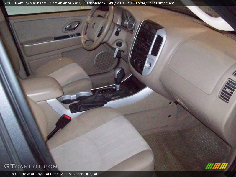 Dark Shadow Grey Metallic / Pebble/Light Parchment 2005 Mercury Mariner V6 Convenience 4WD