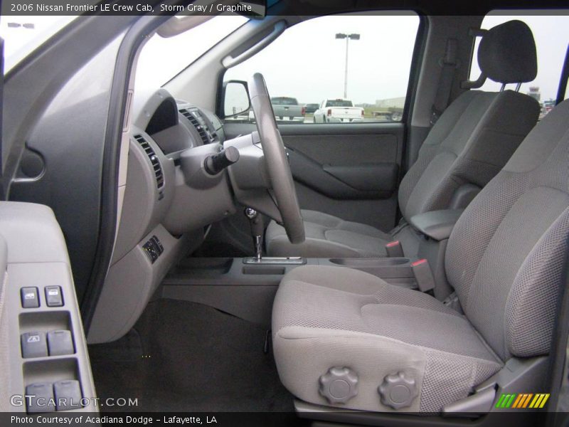 Storm Gray / Graphite 2006 Nissan Frontier LE Crew Cab