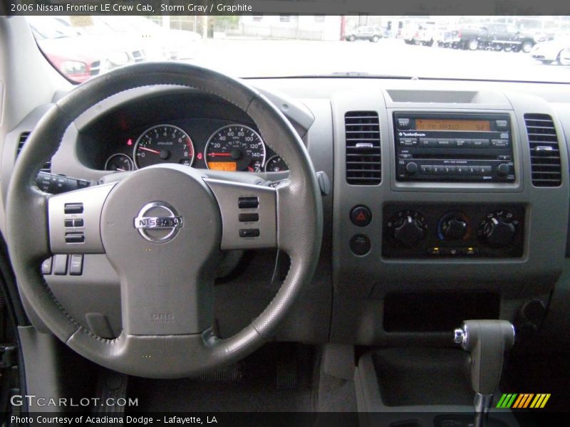 Storm Gray / Graphite 2006 Nissan Frontier LE Crew Cab