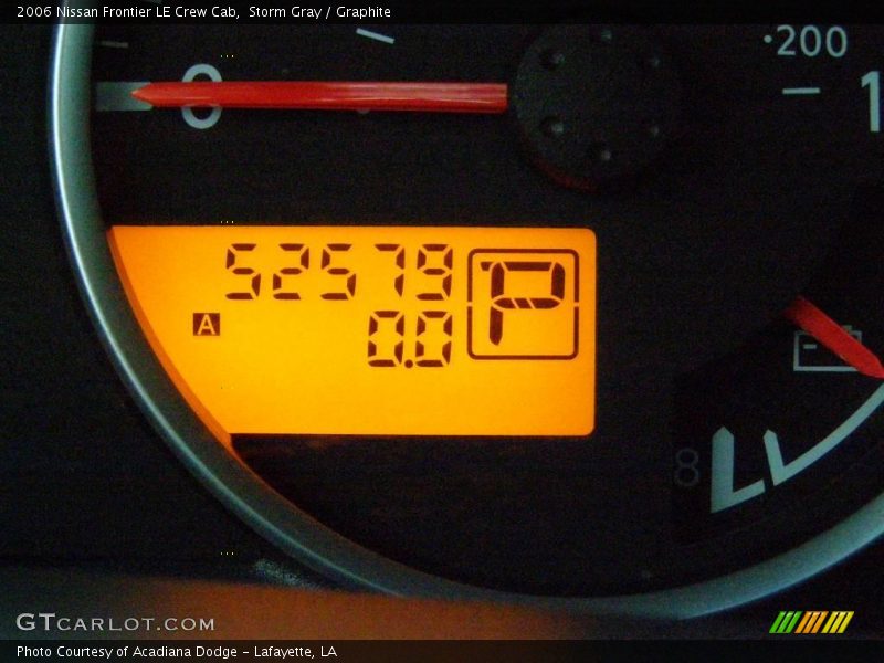 Storm Gray / Graphite 2006 Nissan Frontier LE Crew Cab