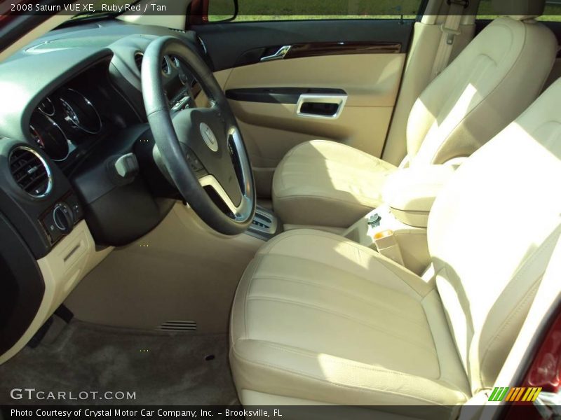 Ruby Red / Tan 2008 Saturn VUE XE