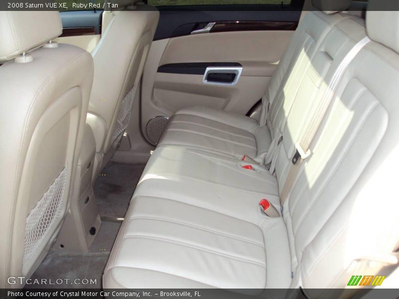 Ruby Red / Tan 2008 Saturn VUE XE