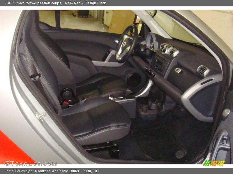 Rally Red / Design Black 2008 Smart fortwo passion coupe