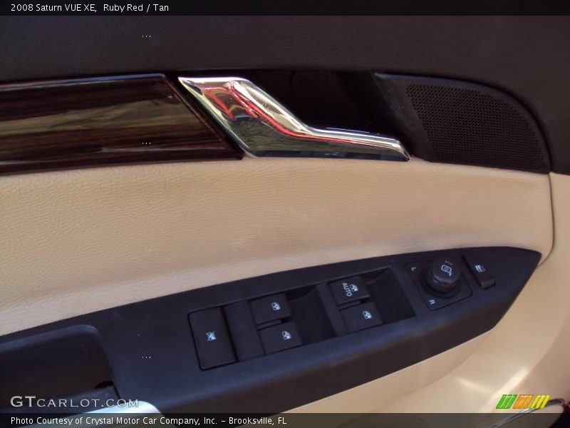 Ruby Red / Tan 2008 Saturn VUE XE