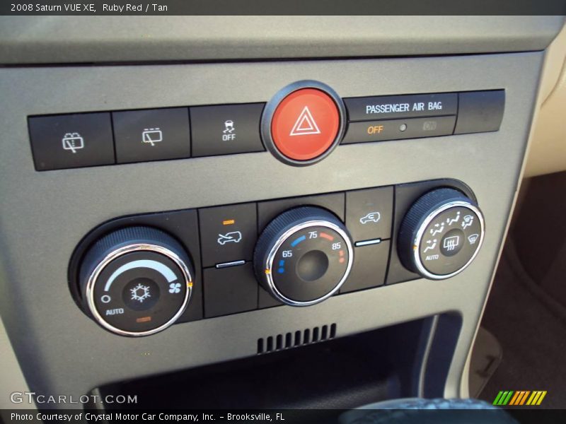 Ruby Red / Tan 2008 Saturn VUE XE