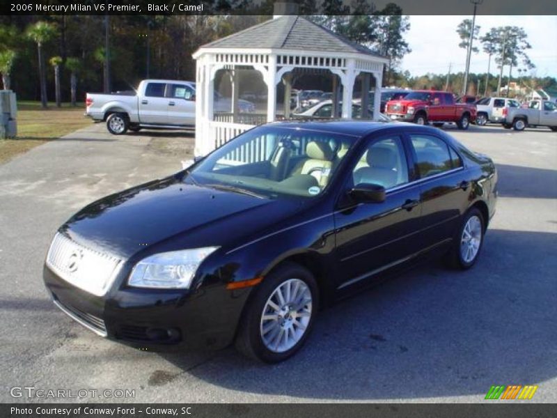 Black / Camel 2006 Mercury Milan V6 Premier