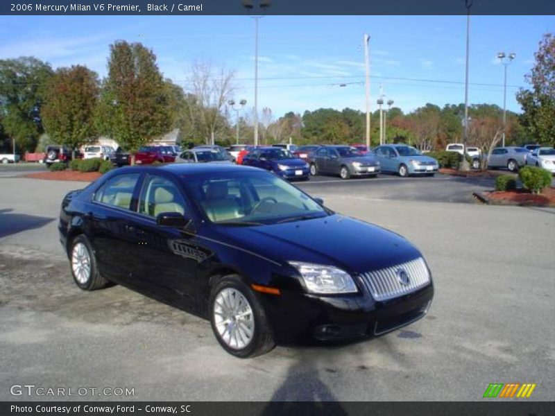 Black / Camel 2006 Mercury Milan V6 Premier