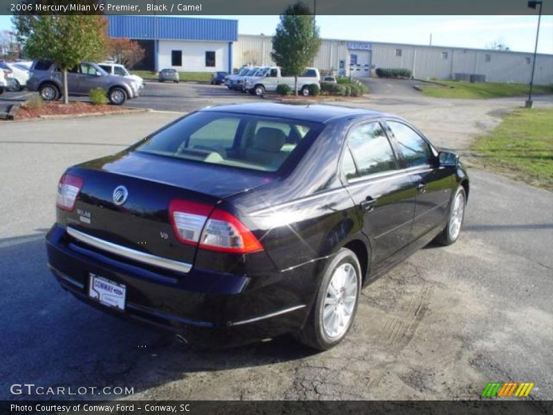 Black / Camel 2006 Mercury Milan V6 Premier