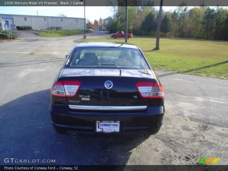 Black / Camel 2006 Mercury Milan V6 Premier