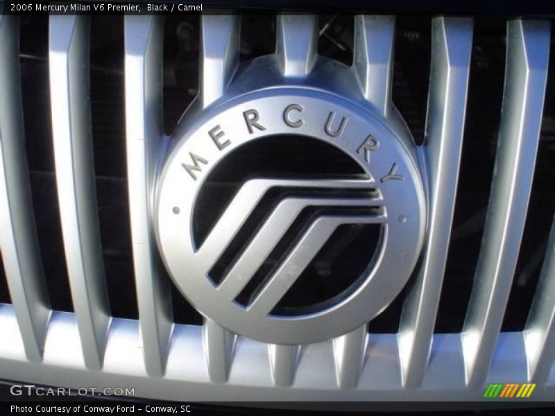 Black / Camel 2006 Mercury Milan V6 Premier