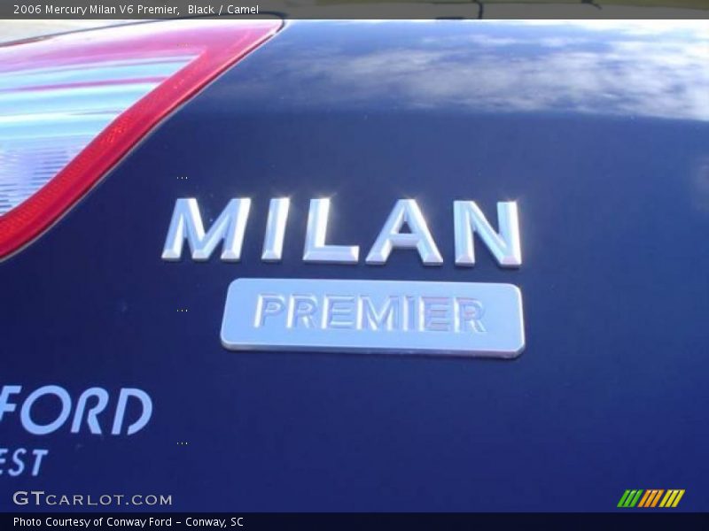 Black / Camel 2006 Mercury Milan V6 Premier