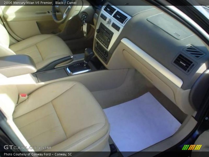 Black / Camel 2006 Mercury Milan V6 Premier