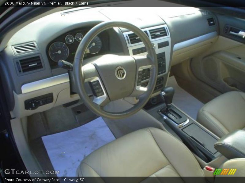 Black / Camel 2006 Mercury Milan V6 Premier