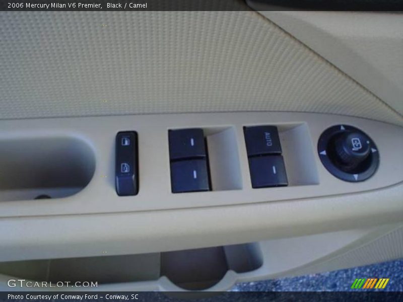 Black / Camel 2006 Mercury Milan V6 Premier
