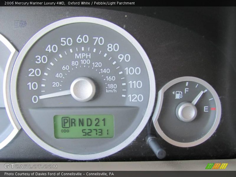 Oxford White / Pebble/Light Parchment 2006 Mercury Mariner Luxury 4WD