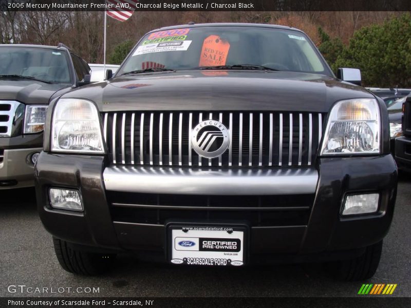 Charcoal Beige Metallic / Charcoal Black 2006 Mercury Mountaineer Premier AWD