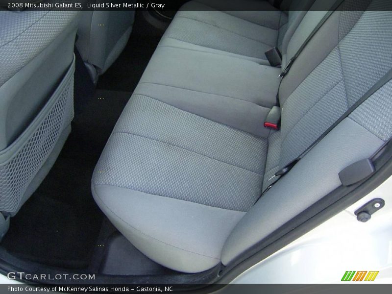 Liquid Silver Metallic / Gray 2008 Mitsubishi Galant ES