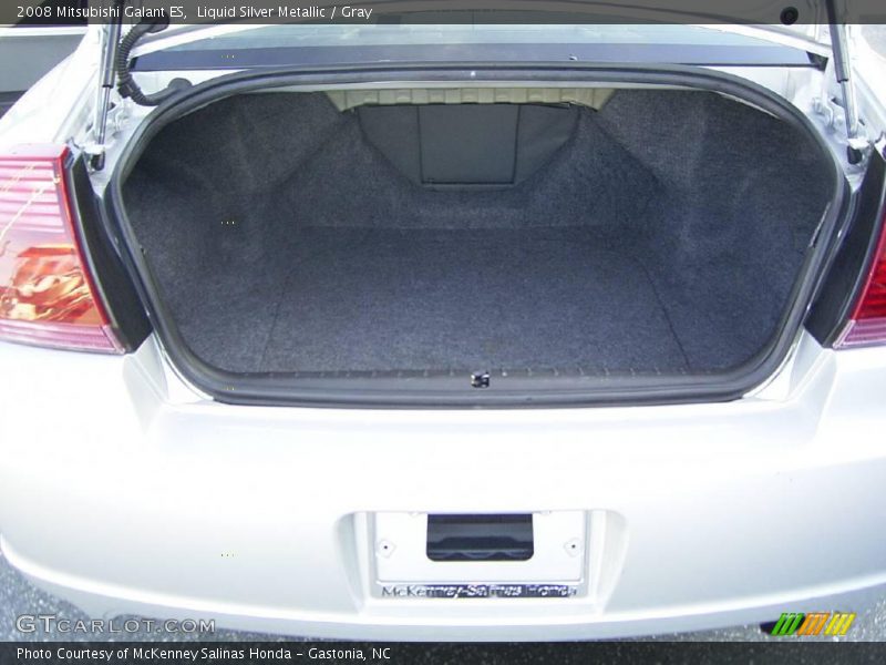 Liquid Silver Metallic / Gray 2008 Mitsubishi Galant ES