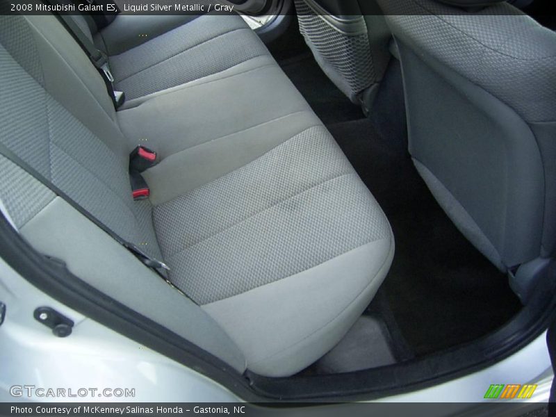 Liquid Silver Metallic / Gray 2008 Mitsubishi Galant ES