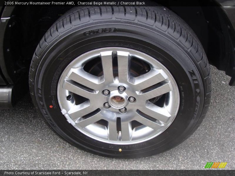 Charcoal Beige Metallic / Charcoal Black 2006 Mercury Mountaineer Premier AWD