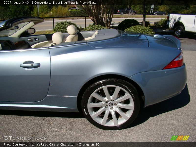 Frost Blue Metallic / Ivory/Slate 2007 Jaguar XK XK8 Convertible