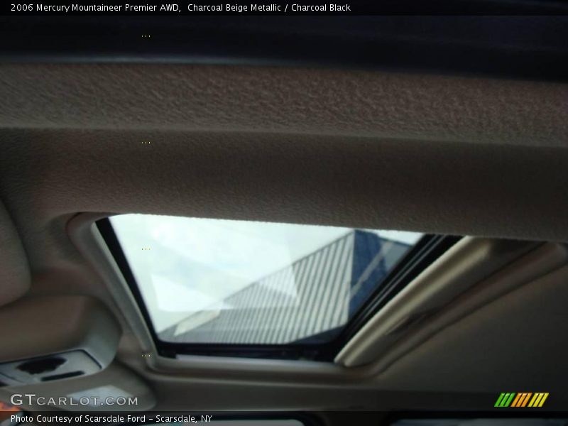 Charcoal Beige Metallic / Charcoal Black 2006 Mercury Mountaineer Premier AWD