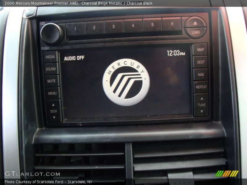 Charcoal Beige Metallic / Charcoal Black 2006 Mercury Mountaineer Premier AWD