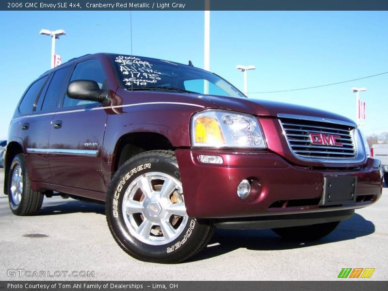Cranberry Red Metallic / Light Gray 2006 GMC Envoy SLE 4x4