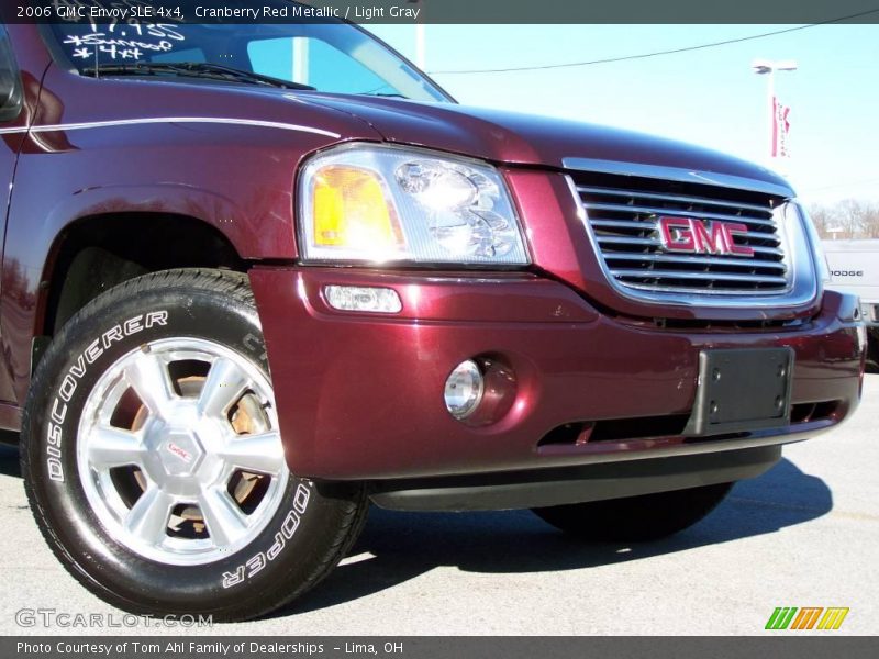 Cranberry Red Metallic / Light Gray 2006 GMC Envoy SLE 4x4